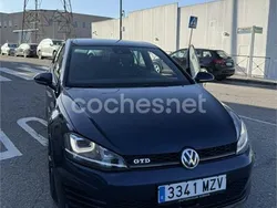 Azul Usado 2016 VW Golf VII GTD Berlina | 16.800 € (Buen precio)