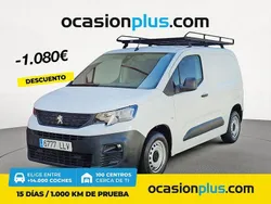 Blanco Usado 2020 Peugeot Partner Premium Monovolumen | 11.890 € (Precio justo)