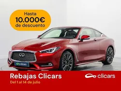 Rojo Usado 2017 Infiniti Q60 Sport Tech Coupe | 26.690 €