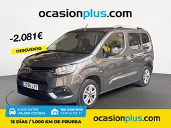 Gris / plata Usado 2021 Toyota Proace Verso Active Familiar | 22.300 € (Precio justo)
