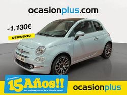 Azul Usado 2023 Fiat 500 Dolcevita Utilitario | 11.450 € (Precio justo)