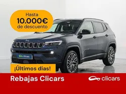 Azul Usado 2022 Jeep Compass Limited SUV | 21.990 € (Precio justo)