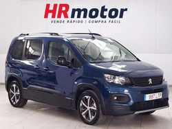 Azul Usado 2021 Peugeot e-Rifter GT Monovolumen | 23.690 € (Precio justo)