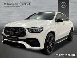 Blanco Usado 2021 Mercedes GLE350 AMG line Coupe | 70.800 € (Buen precio)