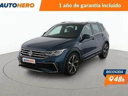 Azul Usado 2021 VW Tiguan R-line SUV | 30.599 € (Un poco caro)