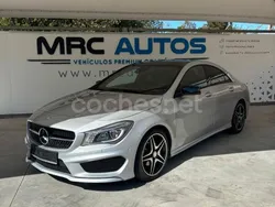 Gris / plata Usado 2015 Mercedes CLA200 AMG line Berlina | 22.900 € (Un poco caro)