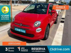 Rojo Usado 2018 Fiat 500 Lounge Utilitario | 6390 € (Super precio)