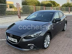 Gris / plata Usado 2014 Mazda 3 Luxury Berlina | 9500 € (Precio justo)