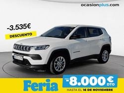 Blanco Usado 2022 Jeep Compass Longitude SUV | 21.400 € (Un poco caro)