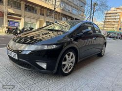 Negro Usado 2008 Honda Civic Sport Berlina | 7500 € (Precio justo)