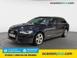 Azul Usado 2014 Audi A6 Advanced Familiar | 17.900 € (Precio justo)
