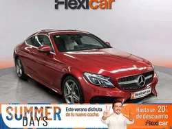 Rojo Usado 2018 Mercedes C220 Coupe | 24.890 € (Super precio)