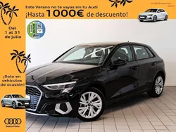 Negro Usado 2022 Audi A3 Sportback Advanced Utilitario | 26.490 € (Caro)