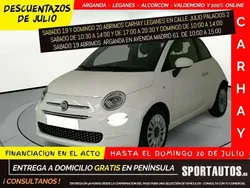 Blanco Usado 2020 Fiat 500 Lounge Utilitario | 9290 € (Un poco caro)