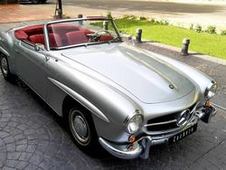 Plateado Usado 1957 Mercedes 190 Descapotable | 159.900 €