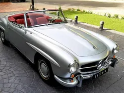 Plateado Usado 1957 Mercedes 190 Descapotable | 159.900 €
