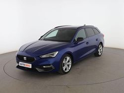 Azul Usado 2020 Seat Leon FR Familiar | 18.899 € (Precio justo)