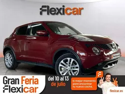 Rojo Usado 2017 Nissan Juke Acenta SUV | 10.590 € (Precio justo)