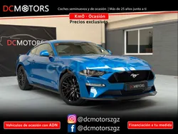 Azul Usado 2021 Ford Mustang GT Coupe | 51.100 € (Precio justo)