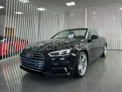 Negro Usado 2019 Audi A5 Cabriolet S-Line Descapotable | 32.990 € (Precio justo)