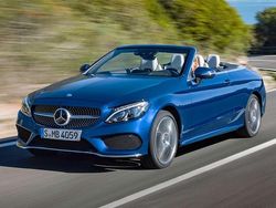 Blanco Usado 2017 Mercedes C220 Descapotable | 27.190 € (Un poco caro)