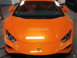 Naranja Usado 2023 Lamborghini Huracán Descapotable | 299.000 € (Un poco caro)