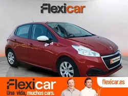 Rojo Usado 2018 Peugeot 208 Utilitario | 8990 € (Precio justo)