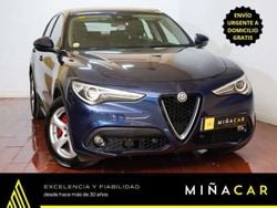 Azul Usado 2018 Alfa Romeo Stelvio Super SUV | 21.450 € (Un poco caro)