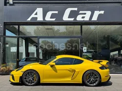 Amarillo Usado 2020 Porsche 718 Cayman GT4 Coupe | 124.900 € (Buen precio)