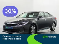 Gris Usado 2017 Kia Optima Hybrid Berlina | 14.990 €