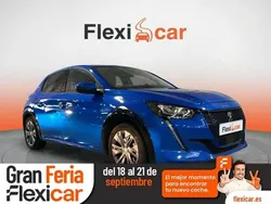 Azul Usado 2021 Peugeot e-208 Allure Utilitario | 14.390 € (Precio justo)