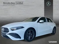 Blanco polar Usado 2024 Mercedes A200 AMG line | 37.900 € (Un poco caro)