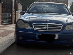 Azul Usado 2003 Mercedes C270 Elegance Familiar | 2000 €