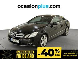 Negro Usado 2010 Mercedes E200 Elegance Coupe | 12.250 € (Buen precio)