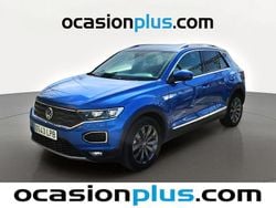 Azul Usado 2021 VW T-Roc Sportline SUV | 24.173 € (Precio justo)