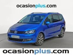 Azul Usado 2018 VW Sharan Sportline Monovolumen | 29.446 € (Buen precio)