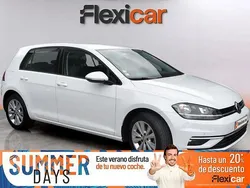 Blanco Usado 2019 VW Golf VII Advance Berlina | 16.790 € (Precio justo)