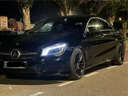 Negro Usado 2016 Mercedes CLA220 AMG line Berlina | 21.800 € (Precio justo)