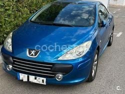 Azul Usado 2008 Peugeot 307 CC Descapotable | 4500 € (Precio justo)