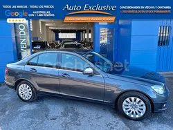 Gris / plata Usado 2008 Mercedes C200 Elegance Berlina | 13.990 € (Un poco caro)