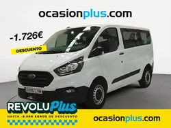 Blanco Usado 2020 Ford Transit Custom Ambiente Familiar | 18.990 € (Precio justo)