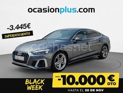 Gris / plata Usado 2021 Audi A5 Sportback S-Line Utilitario | 37.900 € (Un poco caro)