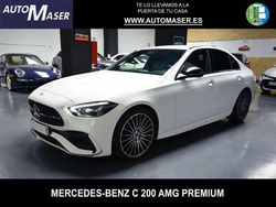 Blanco Usado 2024 Mercedes C200 Berlina | 44.000 € (Buen precio)