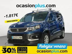 Azul Usado 2021 Peugeot Rifter Active Monovolumen | 19.990 € (Caro)