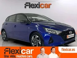 Azul Usado 2021 Hyundai i20 Berlina | 15.790 € (Precio justo)