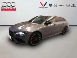 Gris Usado 2021 Mercedes CLA250 Shooting Brake Familiar | 29.610 €