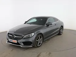 Gris Usado 2017 Mercedes C220 AMG line Berlina | 24.199 € (Un poco caro)