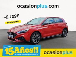 Rojo Usado 2024 Hyundai i30 N Line Berlina | 19.790 € (Precio justo)
