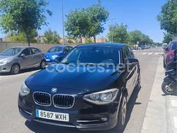 Negro Usado 2012 BMW 118 Sport Line Utilitario | 7500 € (Buen precio)