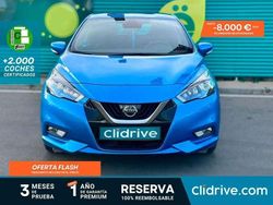 Azul Usado 2021 Nissan Micra Acenta Berlina | 11.390 € (Buen precio)